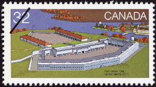 Le fort Henry (Ont.)  1983 - Timbre du Canada