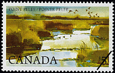 Pointe Pelée 1983 - Timbre du Canada