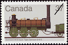 Type Samson 0-6-0 1983 - Timbre du Canada