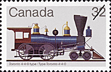 Type Toronto 4-4-0 1983 - Timbre du Canada
