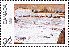 Timbre de 1984 - Québec - Timbre du Canada