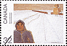 Timbre de 1984 - Saskatchewan - Timbre du Canada
