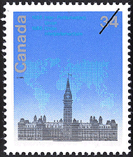Union interparlementaire, 1985 1985 - Timbre du Canada
