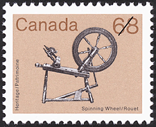 Rouet 1985 - Timbre du Canada