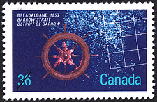 Breadalbane, 1853, DÉtroit de Barrow 1987 - Timbre du Canada