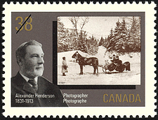 Alexander Henderson, Photographe, 1831-1913 1989 - Timbre du Canada