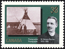 Timbre de 1989 - W. Hanson Boorne, Photographe, 1859-1945 - Timbre du Canada
