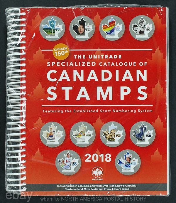 2018 Unitrade Specialized Catalogue of Canadian Stamps