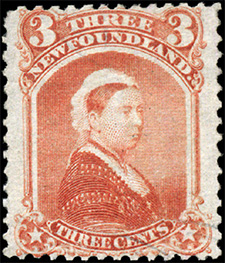 Reine Victoria 1870 - Timbre du Canada
