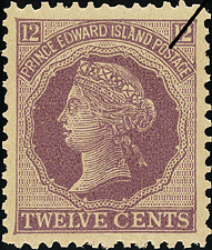Reine Victoria 1872 - Timbre du Canada