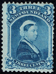 Timbre de 1873 - Reine Victoria - Timbre du Canada