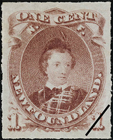 Timbre de 1877 - Prince de Galles - Timbre du Canada