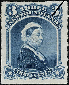 Timbre de 1877 - Reine Victoria - Timbre du Canada