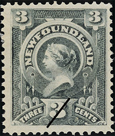 Timbre de 1890 - Reine Victoria - Timbre du Canada