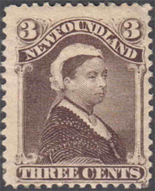 Timbre de 1896 - Reine Victoria - Timbre du Canada