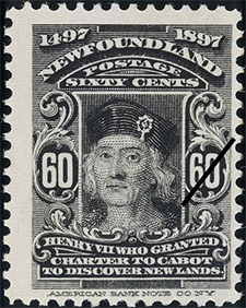 Henry VII 1897 - Timbre du Canada