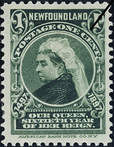 Reine Victoria 1897 - Timbre du Canada