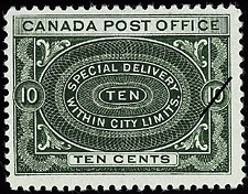 Timbre de 1898 - Livraison spéciale - Timbre du Canada