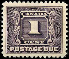Timbre-taxe 1906 - Timbre du Canada