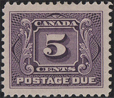 Timbre de 1906 - Timbre-taxe - Timbre du Canada