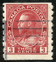 Timbre de 1924 - Roi Georges V - Timbre du Canada