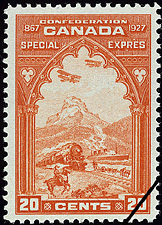 Livraison spéciale 1927 - Timbre du Canada