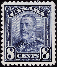 Roi Georges V 1928 - Timbre du Canada