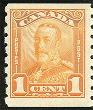 Timbre de 1929 - Roi Georges V - Timbre du Canada