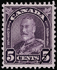 Timbre de 1930 - Roi Georges V - Timbre du Canada