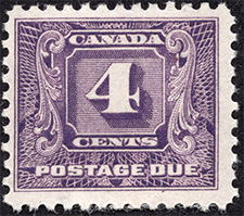 Timbre de 1930 - Timbre-taxe - Timbre du Canada
