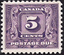 Timbre-taxe 1930 - Timbre du Canada