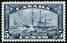 Timbre de 1933 - Royal William - Timbre du Canada