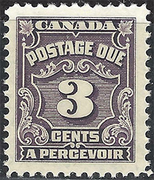 Timbre de 1935 - Timbre-taxe - Timbre du Canada