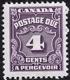 Timbre de 1935 - Timbre-taxe - Timbre du Canada
