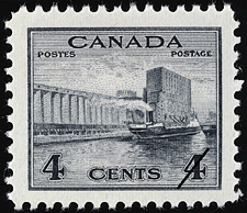 Entrepôt à grain 1942 - Timbre du Canada