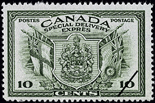 Timbre de 1942 - Livraison spéciale - Timbre du Canada