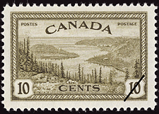 Lac de l'Ours 1946 - Timbre du Canada