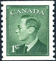 Roi Georges VI 1949 - Timbre du Canada