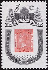 Timbre de 1962 - Victoria, 1862-1962 - Timbre du Canada