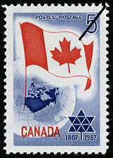 Stampsandcanada - Votes for Women, 1917-1967 - 5 cents 1967 - Stamps of  Canada - Price guide and value