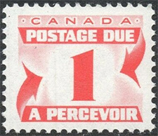Timbre de 1967 - Timbre-taxe - Timbre du Canada
