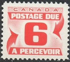 Timbre de 1967 - Timbre-taxe - Timbre du Canada