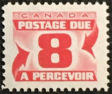 Timbre-taxe 1969 - Timbre du Canada