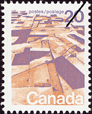Timbre de 1972 - Prairie - Timbre du Canada