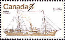 Timbre de 1975 - Quadra - Timbre du Canada