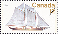 Timbre de 1977 - Pinque - Timbre du Canada