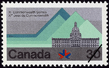 Timbre de 1978 - Edmonton - Timbre du Canada