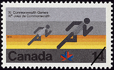 Timbre de 1978 - Course - Timbre du Canada