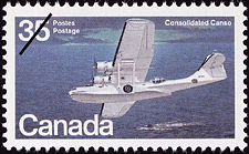 Timbre de 1979 - Consolidated Canso - Timbre du Canada