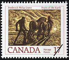 Timbre de 1979 - Frederick Philip Grove, Fruits of the Earth - Timbre du Canada